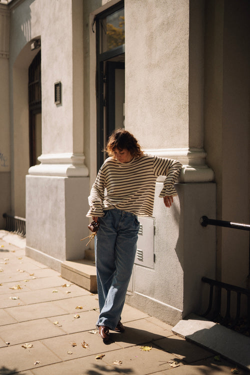 Longsleeve PALOMA brąz