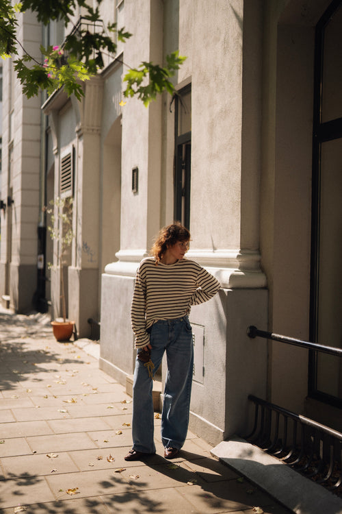 Longsleeve PALOMA brąz