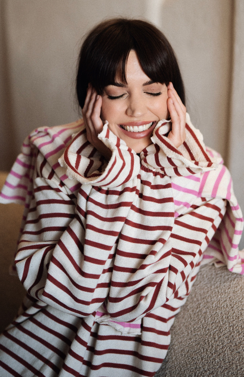 Longsleeve PALOMA terakota
