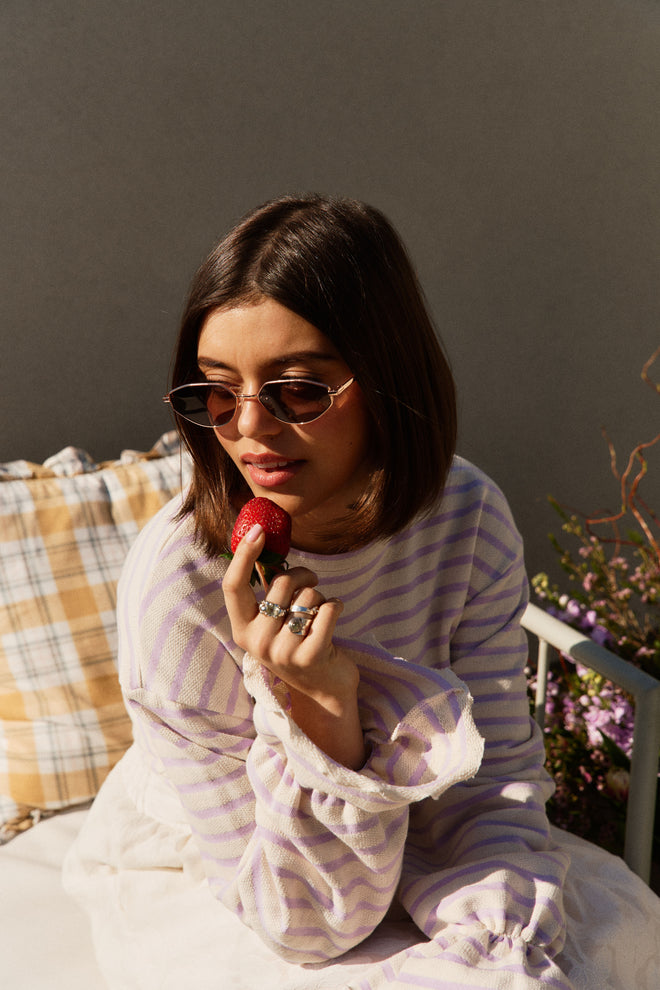 Longsleeve PALOMA lawenda