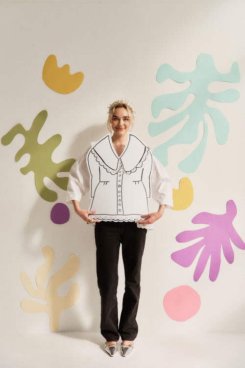 Koszula MATHILDE biała