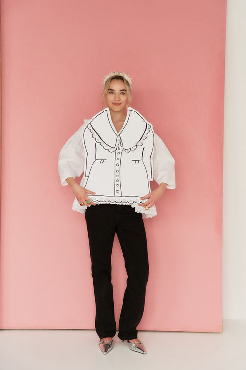 Koszula MATHILDE biała