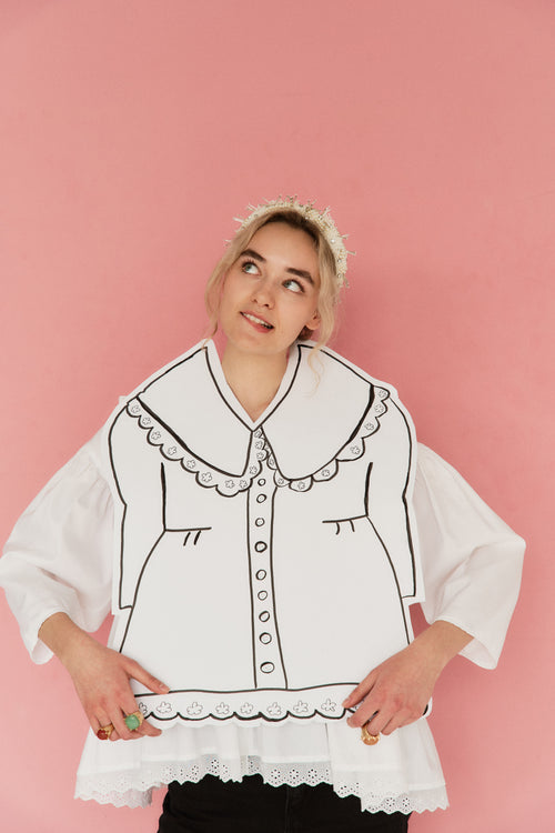 Koszula MATHILDE biała