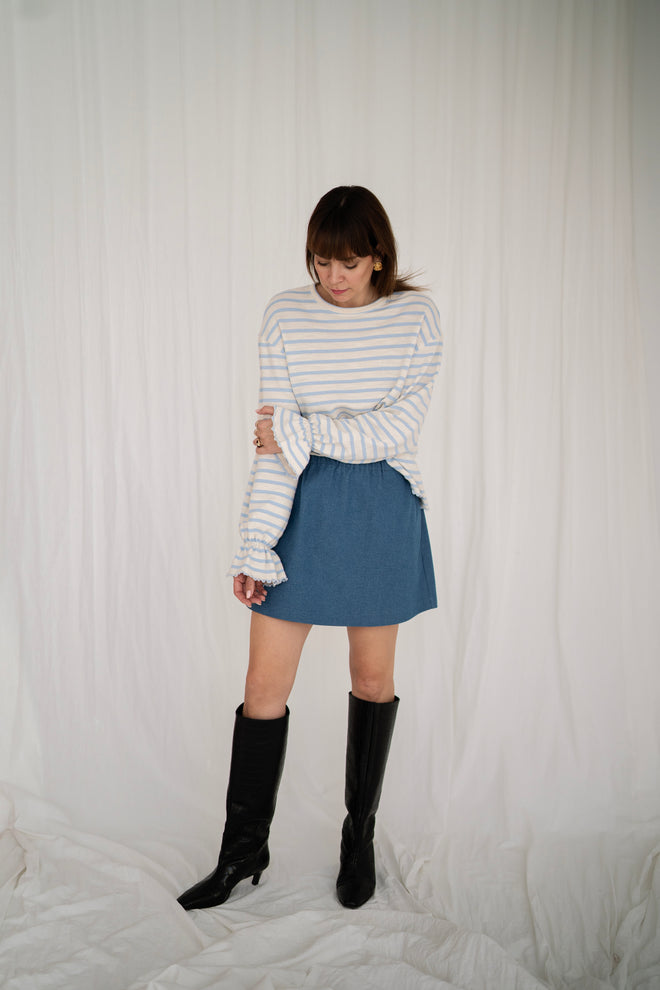 Longsleeve PALOMA błękit