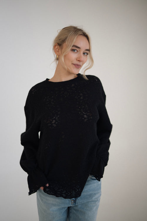 Longsleeve VANILLA czerń