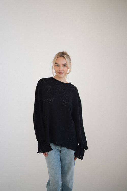 Longsleeve VANILLA czerń