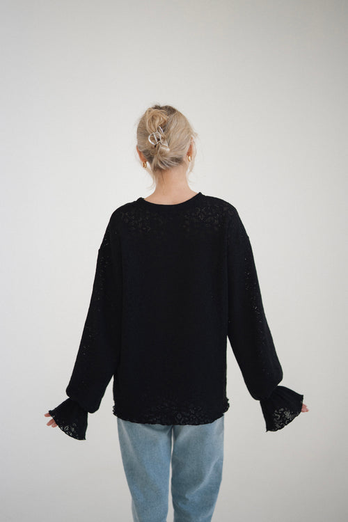 Longsleeve VANILLA czerń