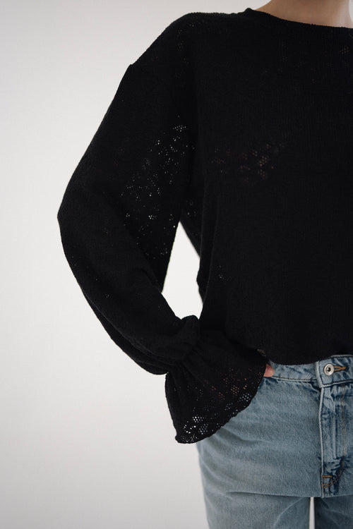 Longsleeve VANILLA czerń