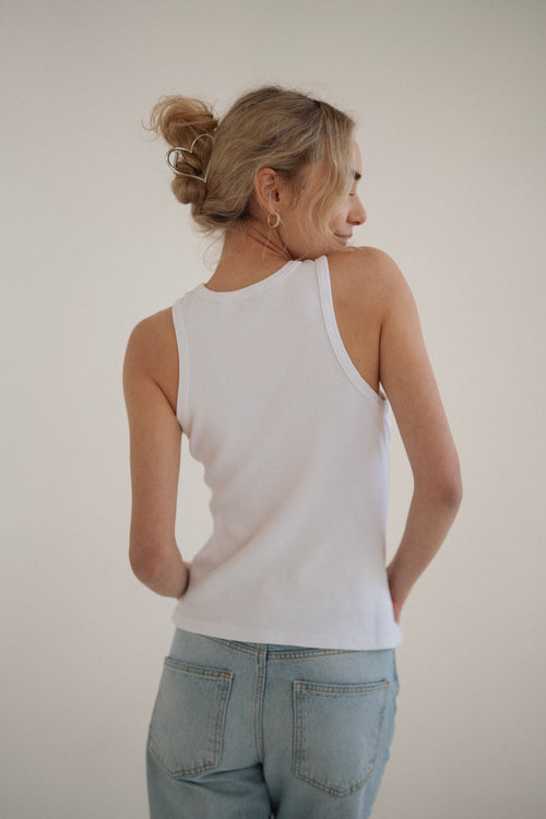 Tank top Émie biały