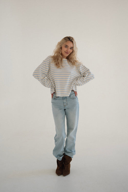 Longsleeve PALOMA błękit