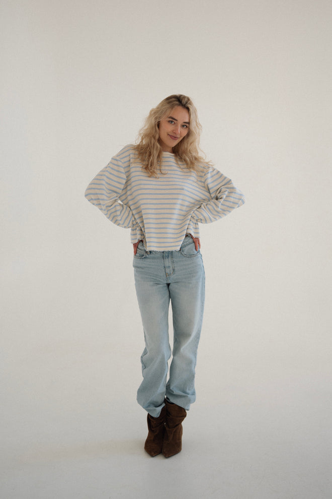 Longsleeve PALOMA błękit