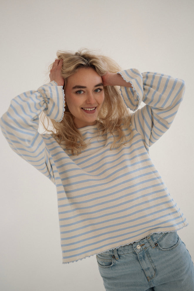 Longsleeve PALOMA błękit