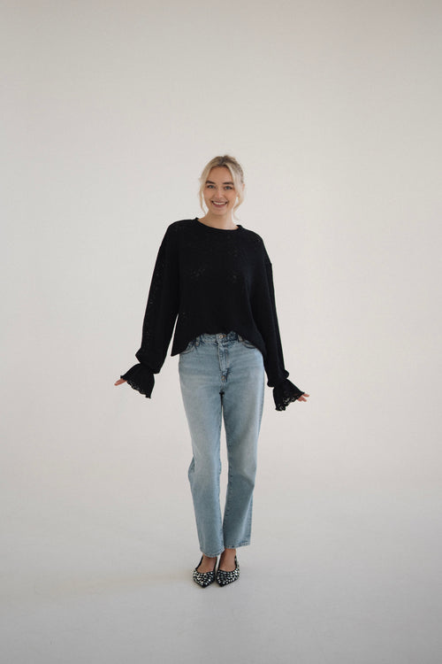 Longsleeve VANILLA czerń