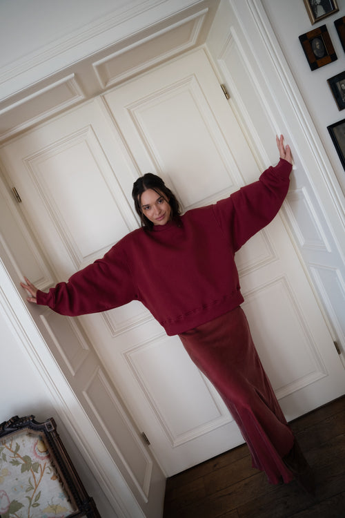 Bluza ADÈLE marsala