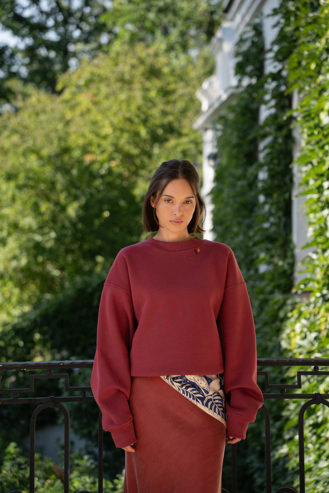 Bluza ADÈLE marsala