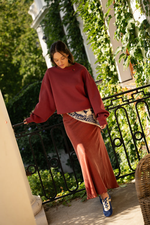 Bluza ADÈLE marsala