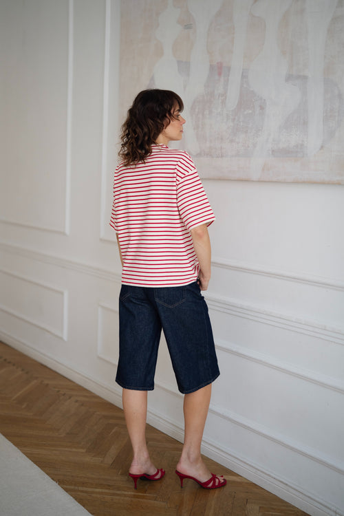 T-Shirt RENÉE czerwony