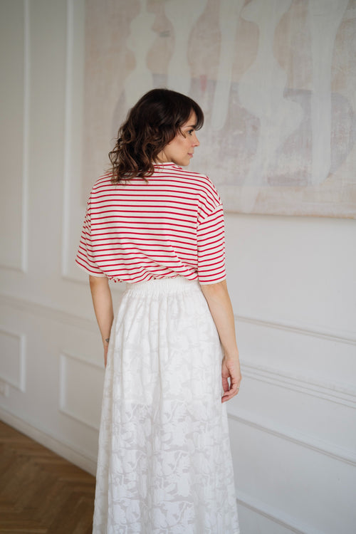 T-Shirt RENÉE czerwony