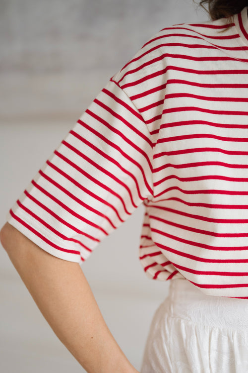 T-Shirt RENÉE czerwony