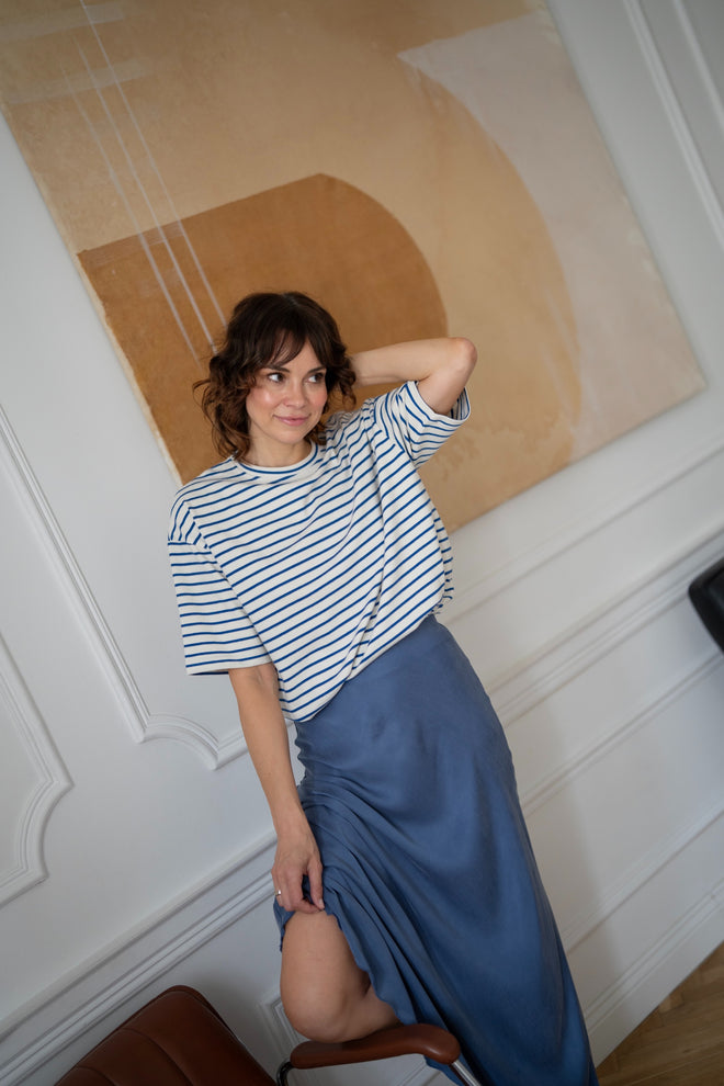 T-shirt RENÉE chabrowy