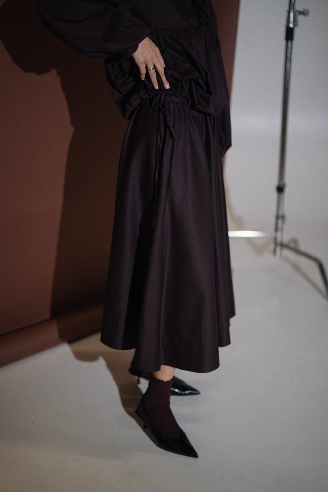 Spódnica LINDA oberżyna