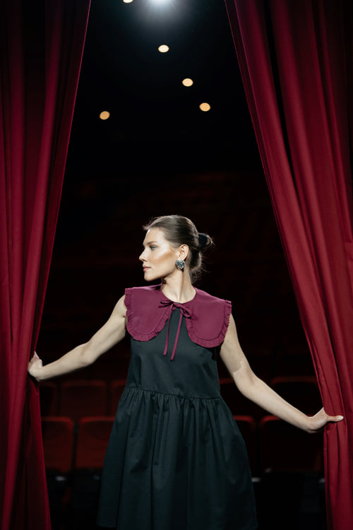 Kołnierzyk EDDY bordo