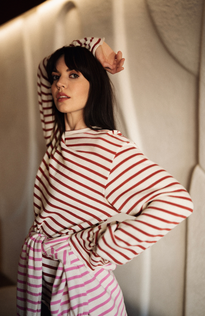 Longsleeve PALOMA terakota